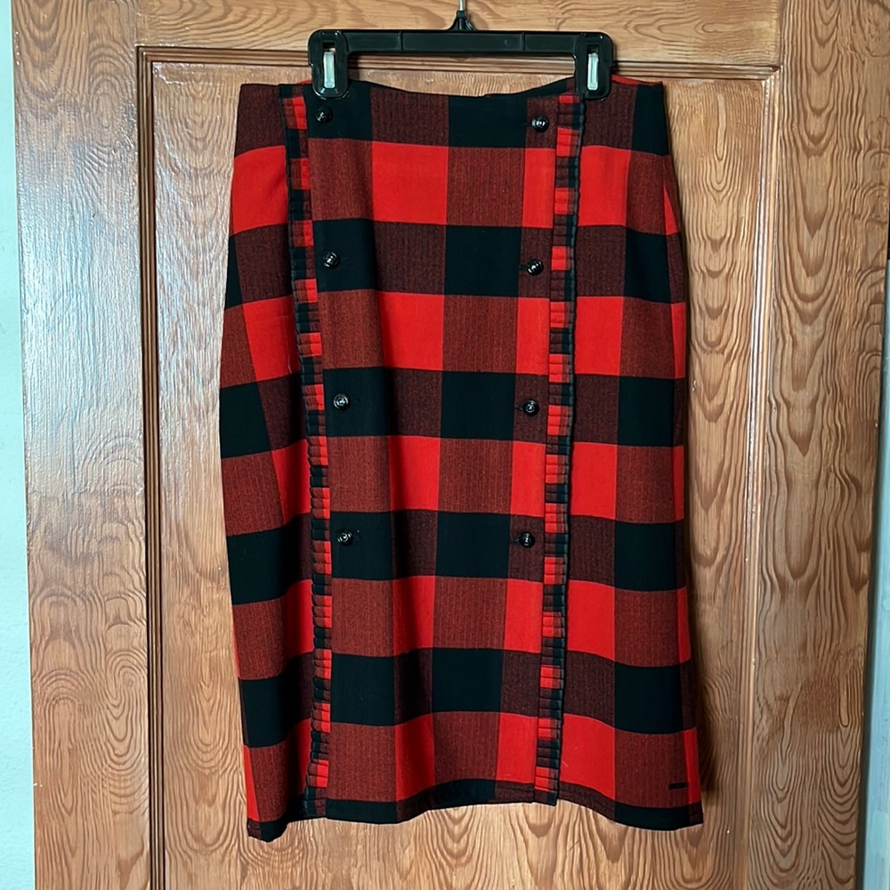 Plaid Scotch & Soda skirt, size M